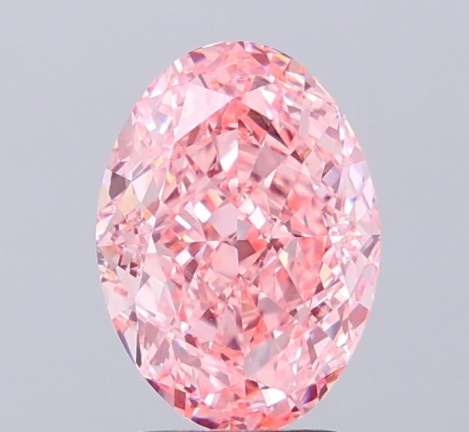 3.05 ct. oval Lab Grown Diamond front image