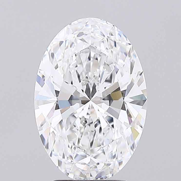3.34 ct. oval Lab Grown Diamond front image