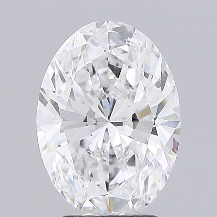 2.75 ct. oval Lab Grown Diamond front image