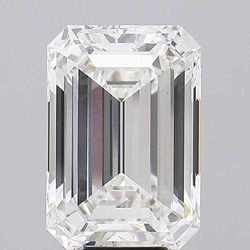 10.11 ct. emerald Lab Grown Diamond front image