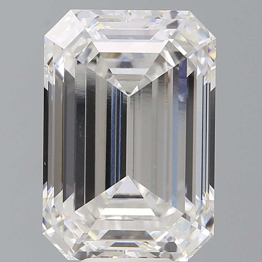 11.09 ct. emerald Lab Grown Diamond front image