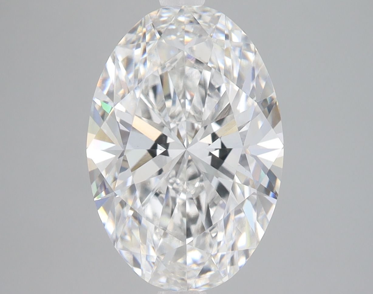 4.10 ct. oval Lab Grown Diamond front image