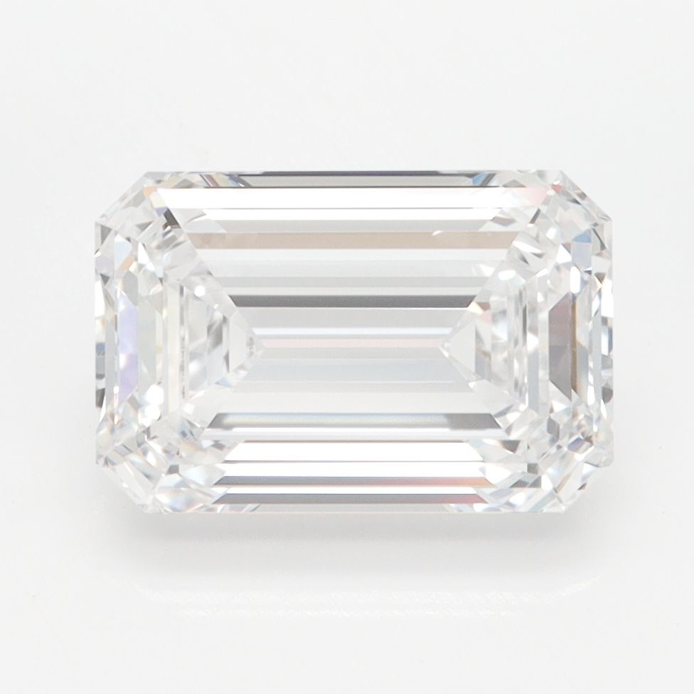 3.04 ct. emerald Lab Grown Diamond front image