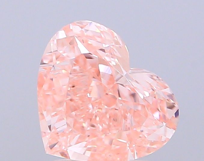 1.05 CT Fancy Intense Pink HEART