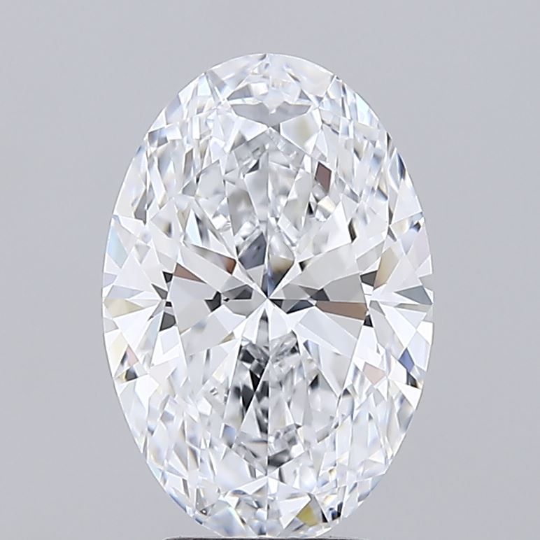 4.04 ct. oval Lab Grown Diamond front image