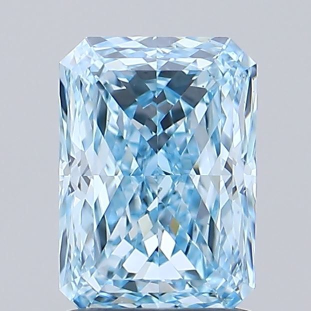 1.51 CT Fancy Vivid Blue RADIANT