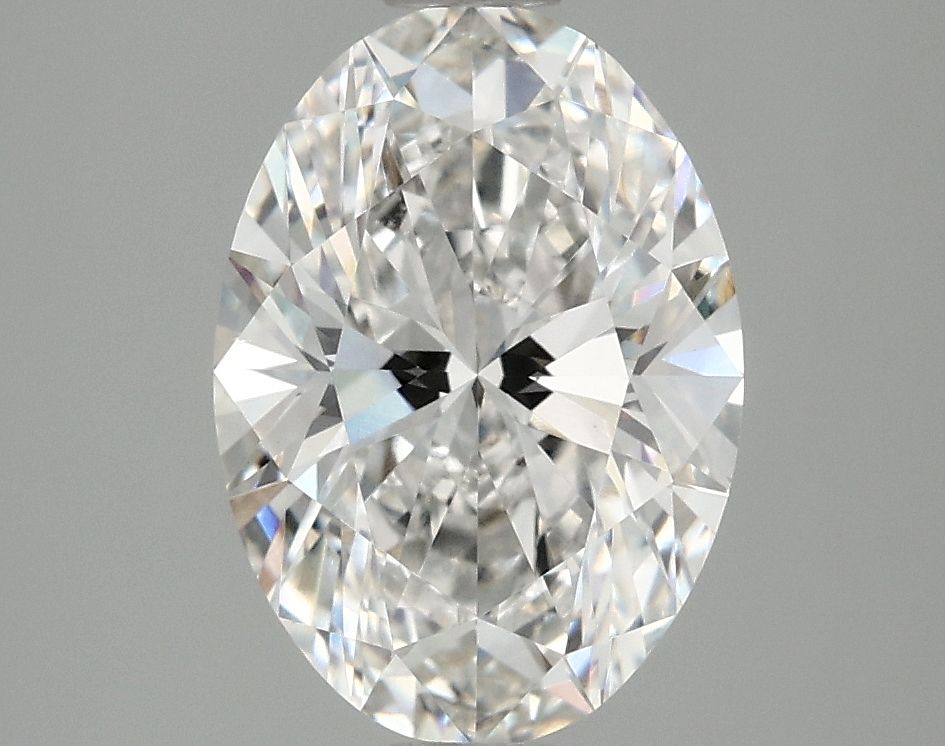 2.87 ct. oval Lab Grown Diamond front image