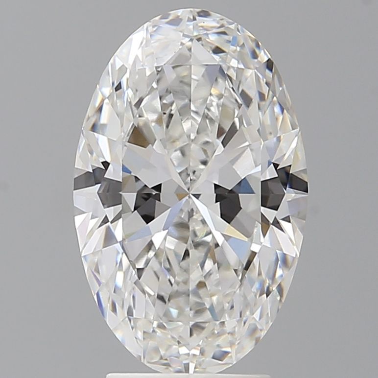 3.59 ct. oval Lab Grown Diamond front image