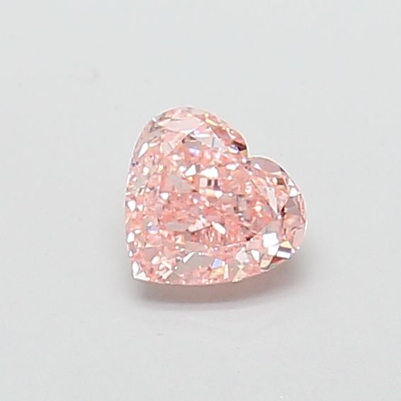 1.01 CT Fancy Intense Pink HEART