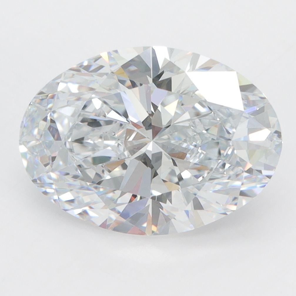 3.85 ct. oval Lab Grown Diamond front image