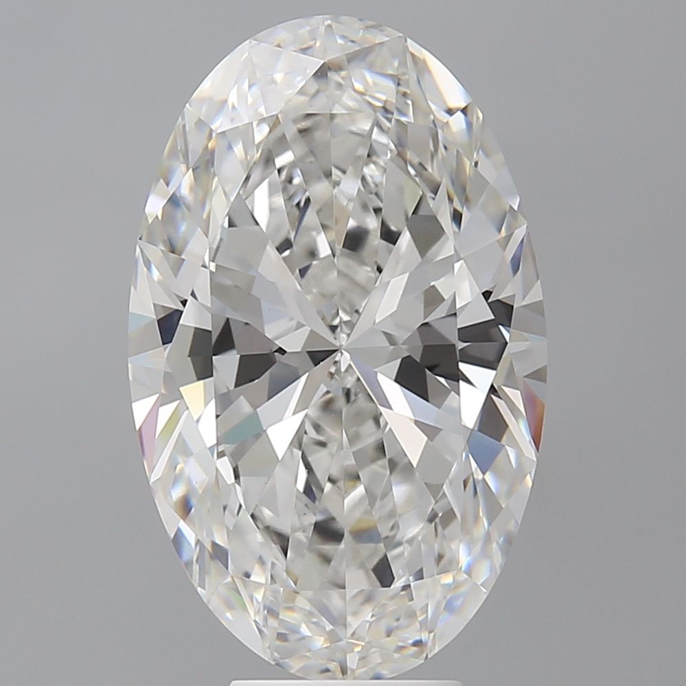7.60 ct. oval Lab Grown Diamond front image