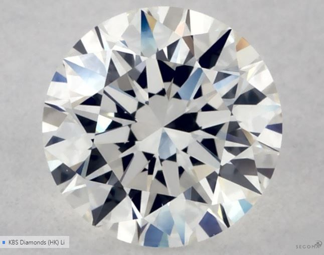 0.56 ct Round diamond