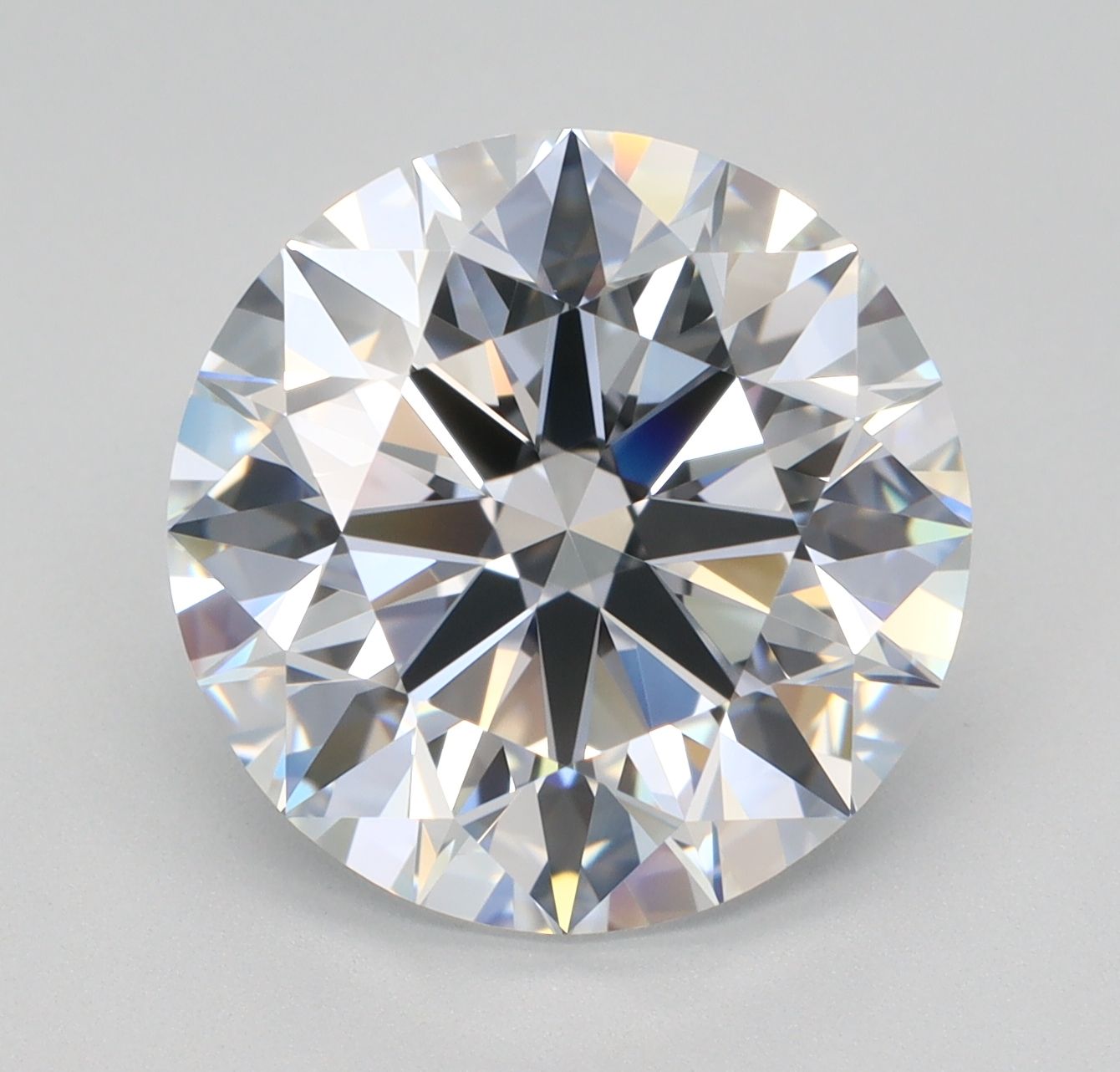 Diamant Rond 4.60 ct - Couleur D - Pureté VVS2