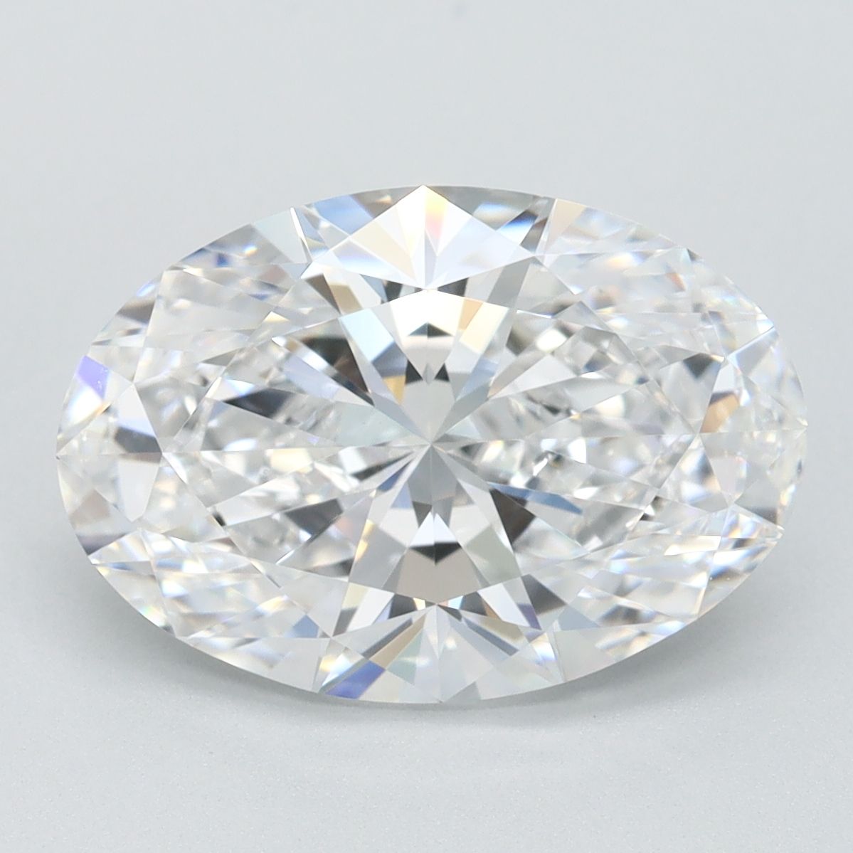 3.52 ct. oval Lab Grown Diamond front image