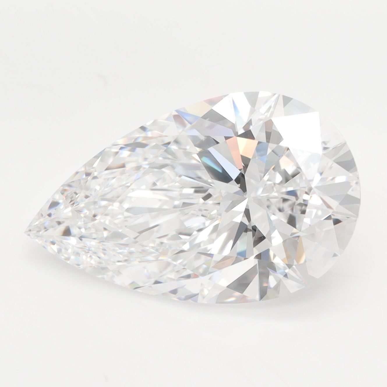 5.70 ct. pear Lab Grown Diamond front image