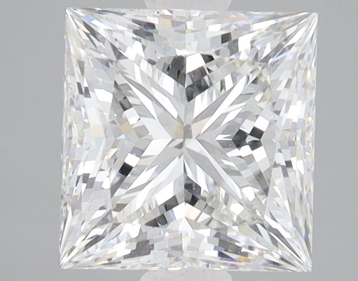 2.42 ct. princess Lab Grown Diamond front image
