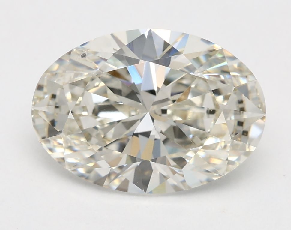 2.01 ct. oval Lab Grown Diamond front image