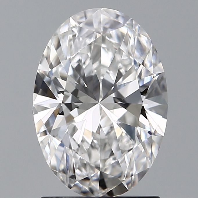 1.56 ct. oval Lab Grown Diamond front image