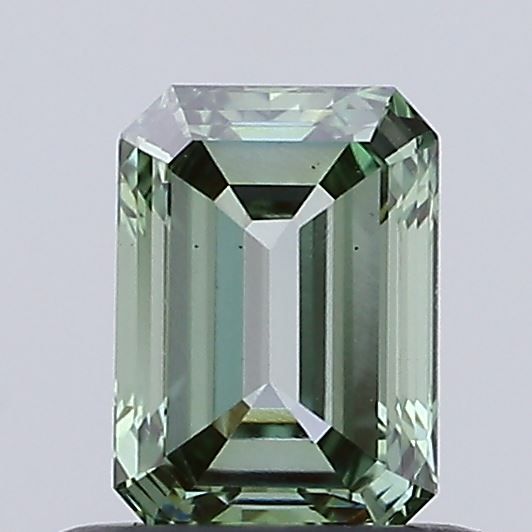 0.53 CT Fancy Vivid Green EMERALD