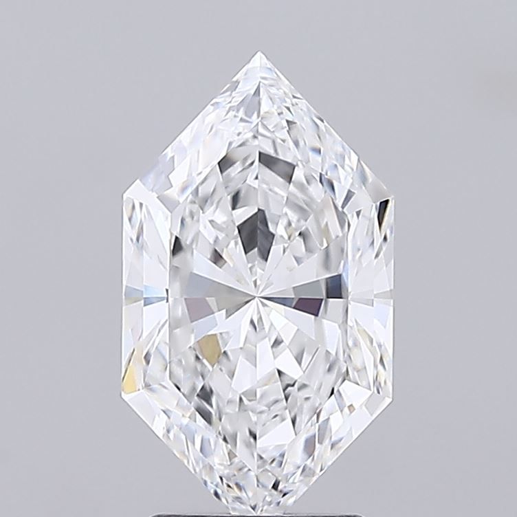 2.5 ct lab-grown Hexagonal Diamond