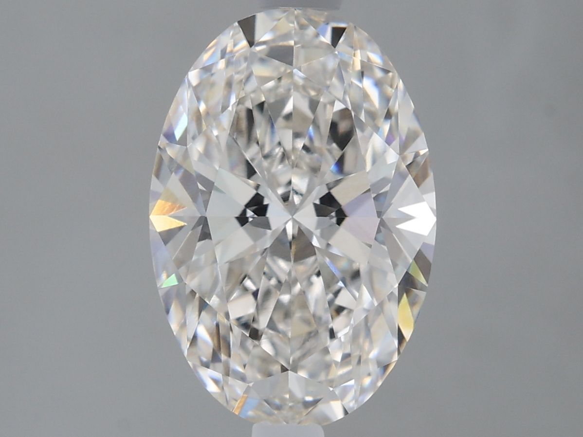 2.02 ct. oval Lab Grown Diamond front image