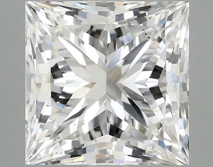 3.09 ct. princess Lab Grown Diamond front image