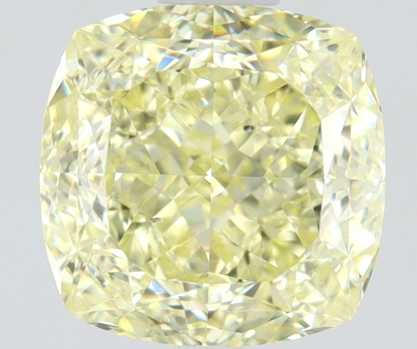 Diament 1.01 ct Fancy Light Yellow/SI2