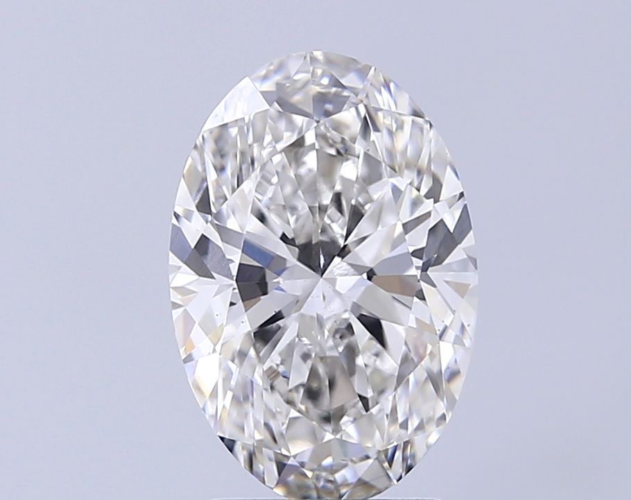 3.08 ct. oval Lab Grown Diamond front image