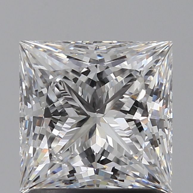 1.54 ct. princess Lab Grown Diamond front image
