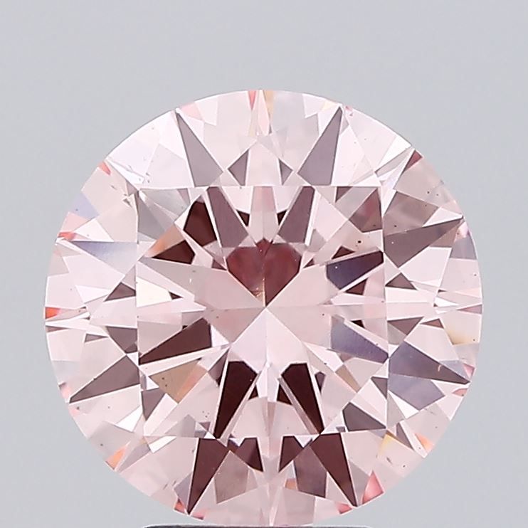 5.02 ct. round Lab Grown Diamond front image