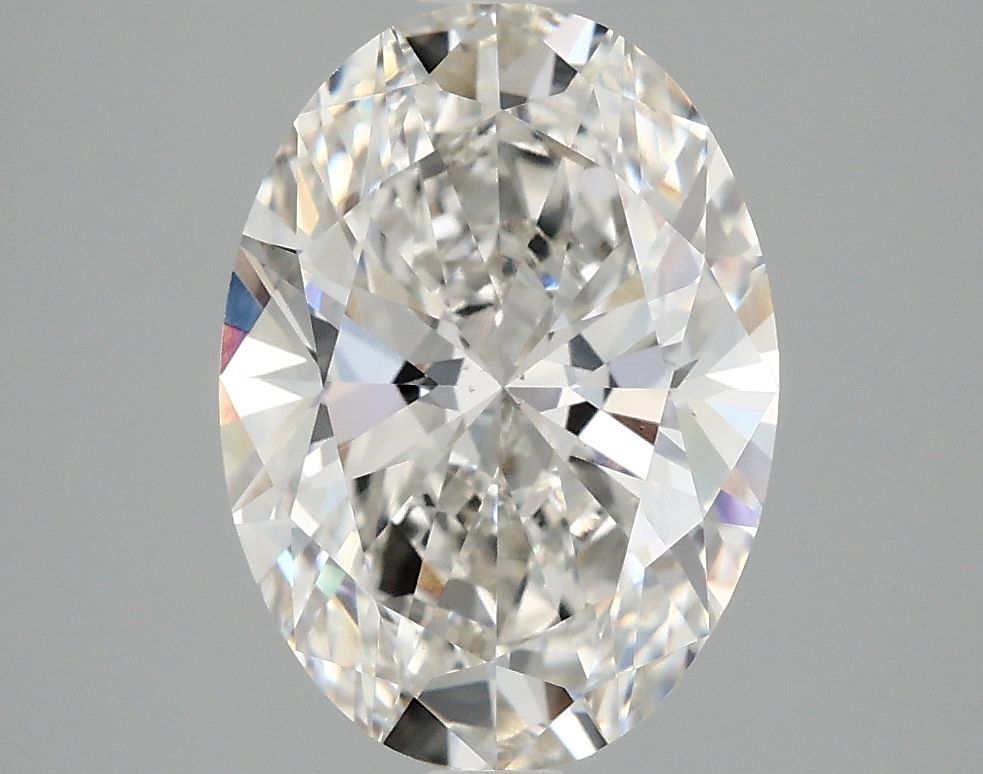 3.01 ct. oval Lab Grown Diamond front image