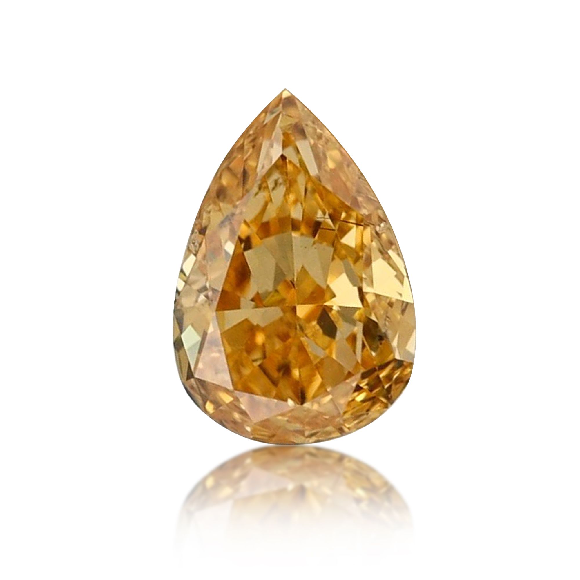 Diament 0.27 ct Fancy Intense Orange Yellow/SI2