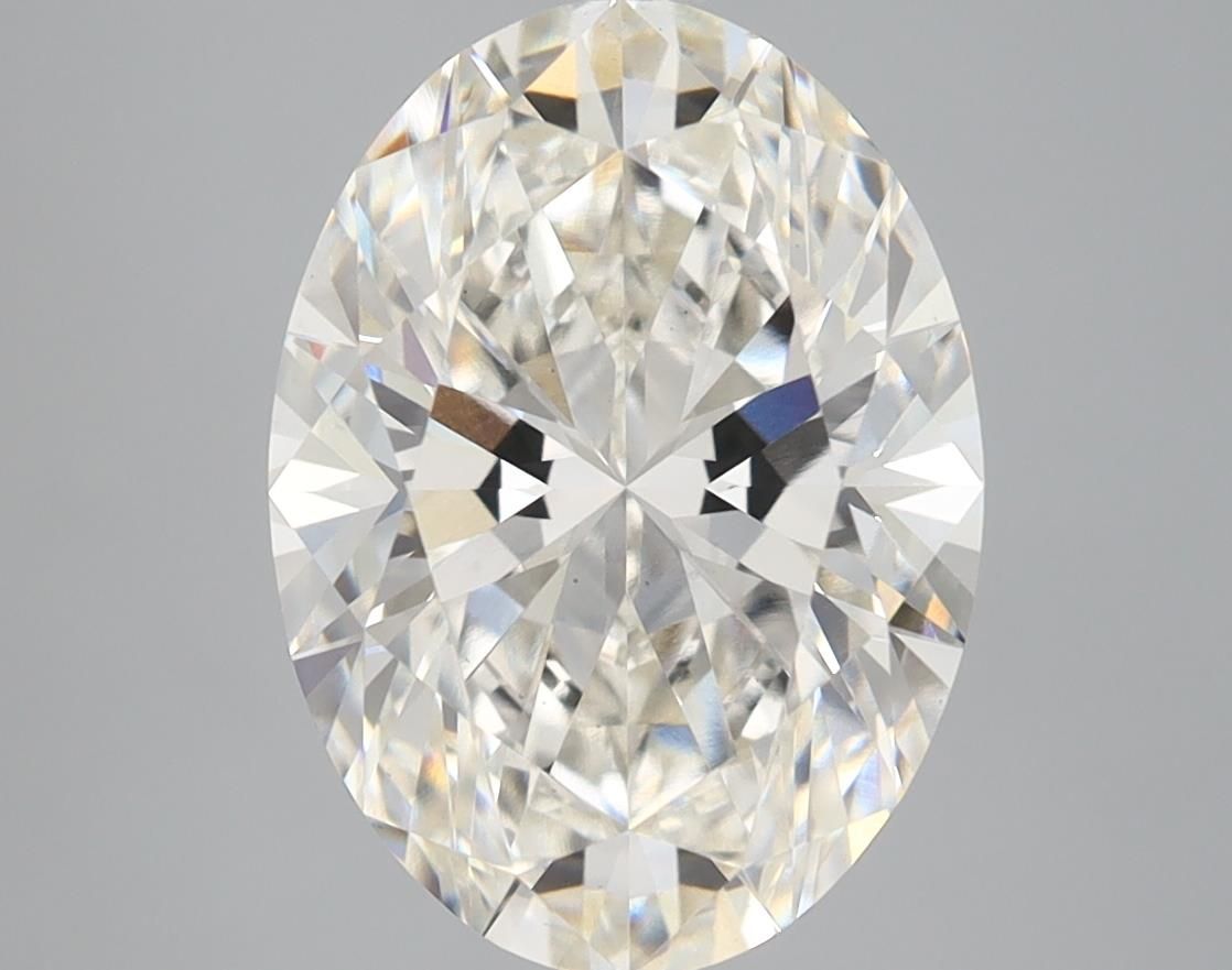 4.02 ct. oval Lab Grown Diamond front image