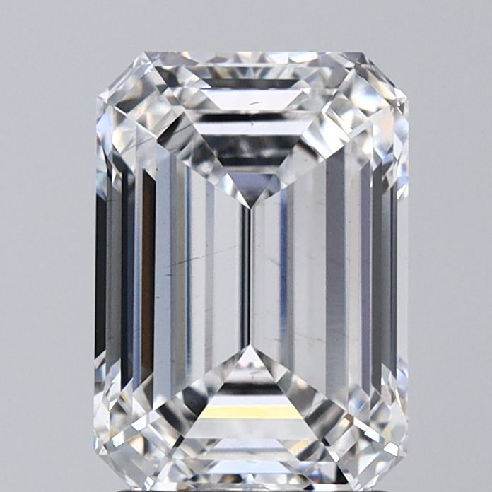 2.58 ct. emerald Lab Grown Diamond front image