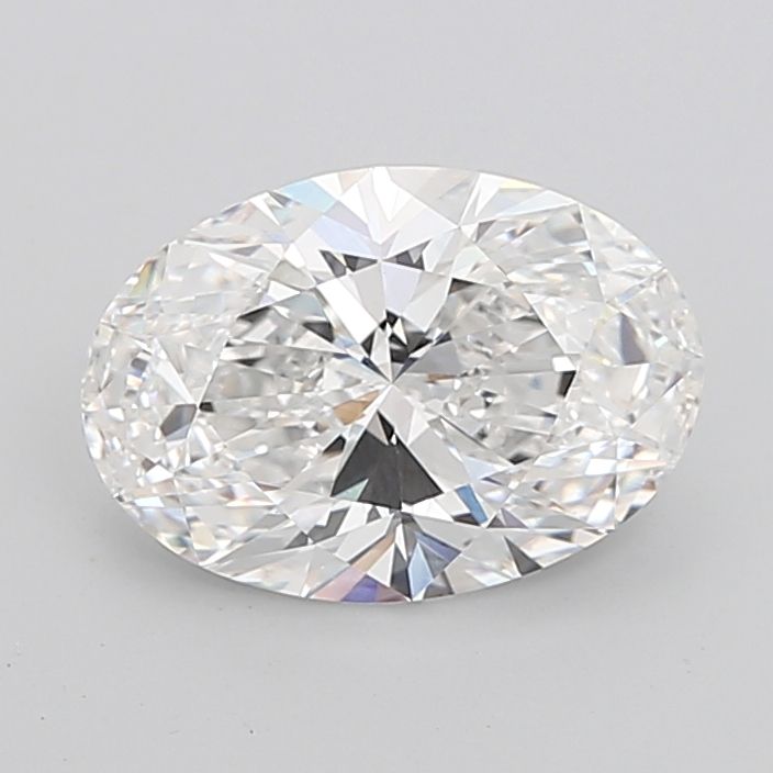 6.05 ct. oval Lab Grown Diamond front image