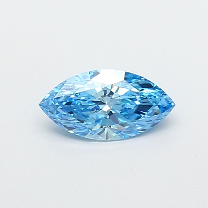 1.01 CT Fancy Vivid Blue MARQUISE