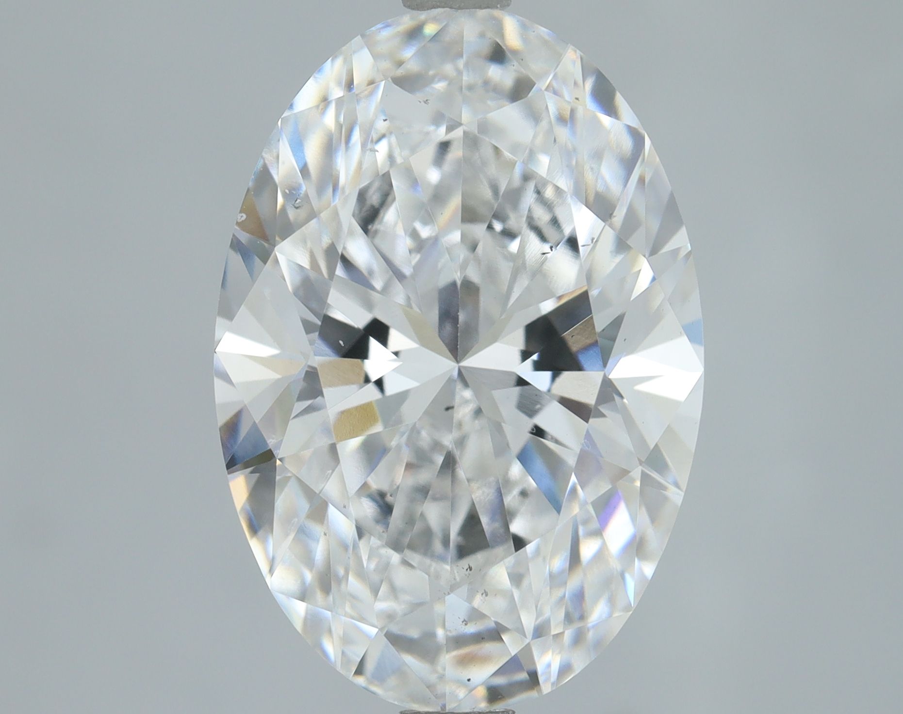 3.90 ct. oval Lab Grown Diamond front image