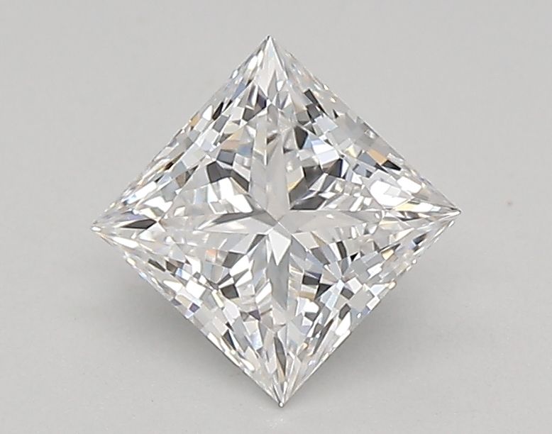 0.68 ct lab-grown Princess Diamond