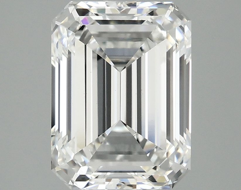 2.71 ct. emerald Lab Grown Diamond front image