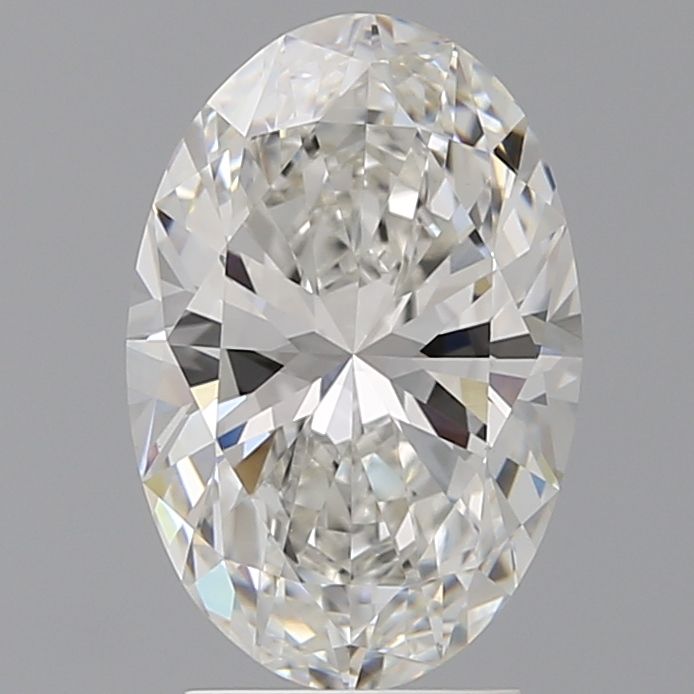 3.04 ct. oval Lab Grown Diamond front image