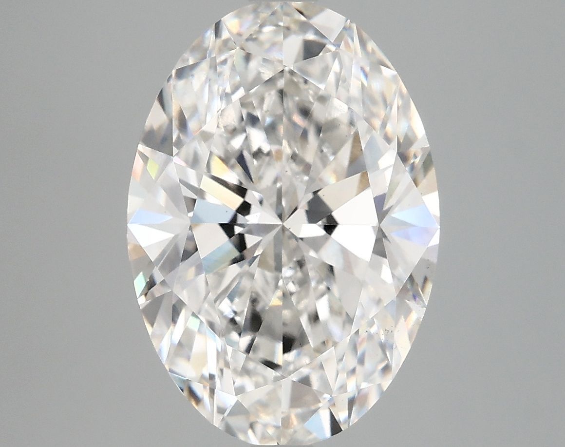 5.03 ct. oval Lab Grown Diamond front image