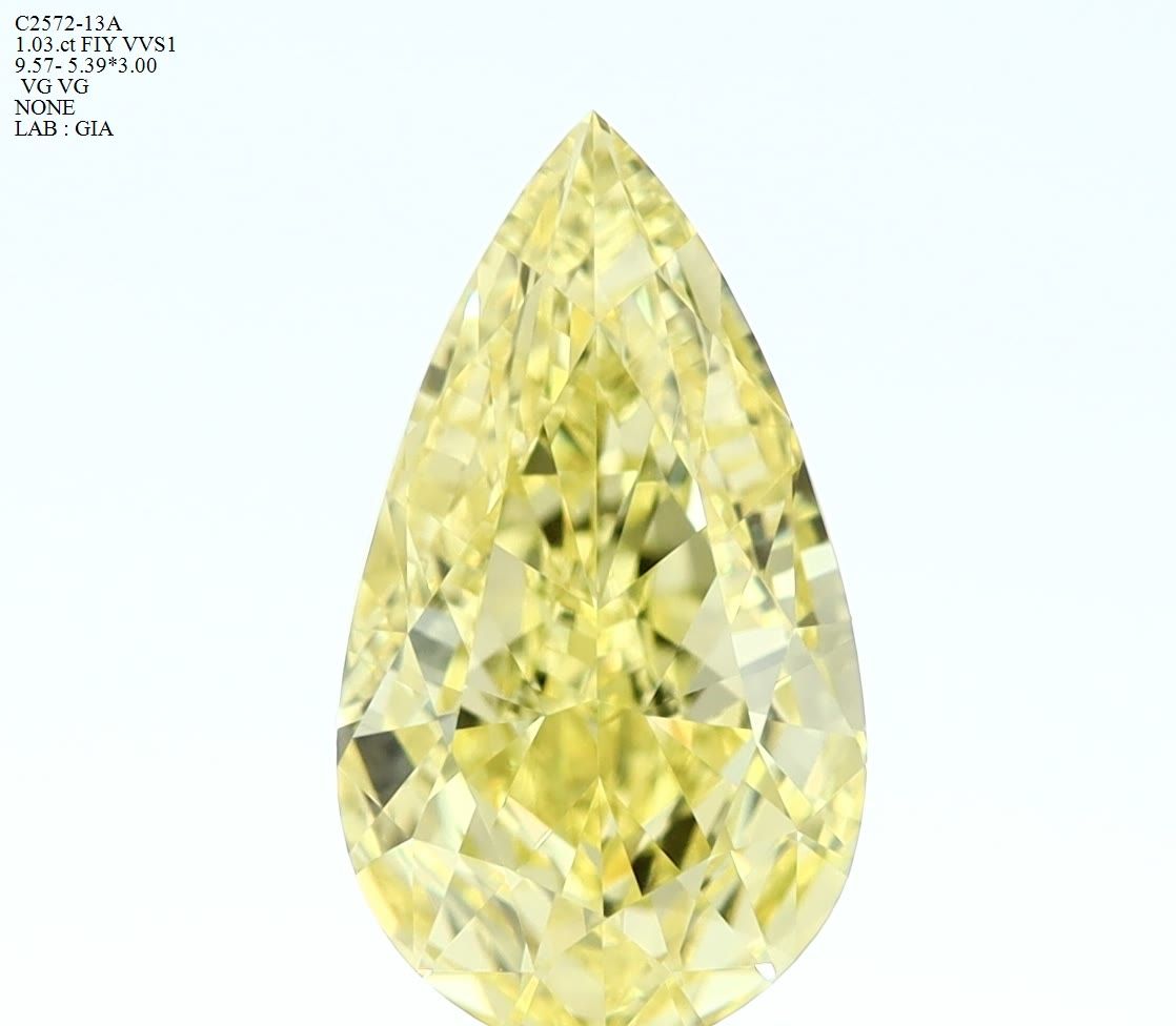 1.03 ct Pear diamond