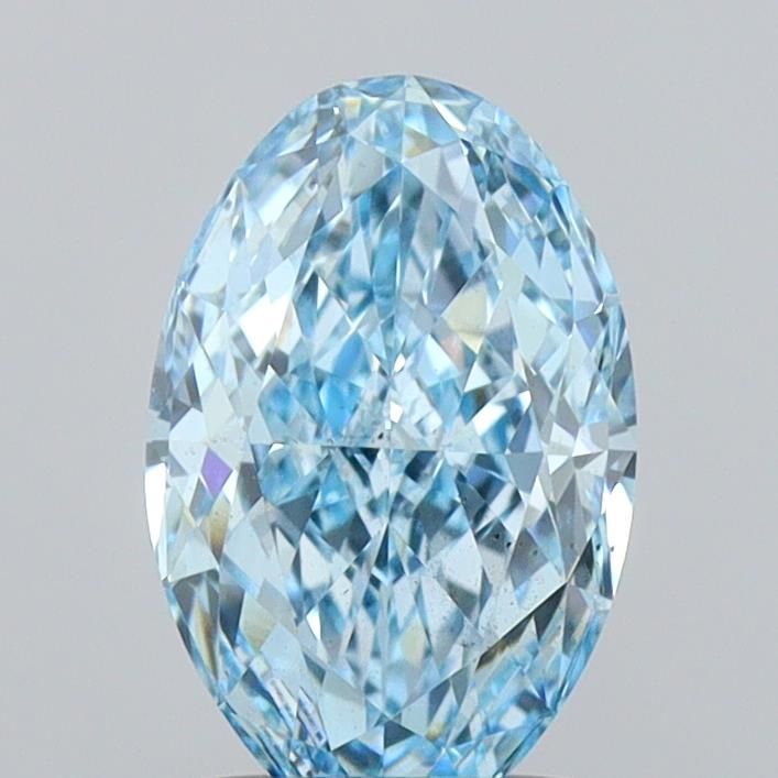 1.02 ct. oval Lab Grown Diamond front image