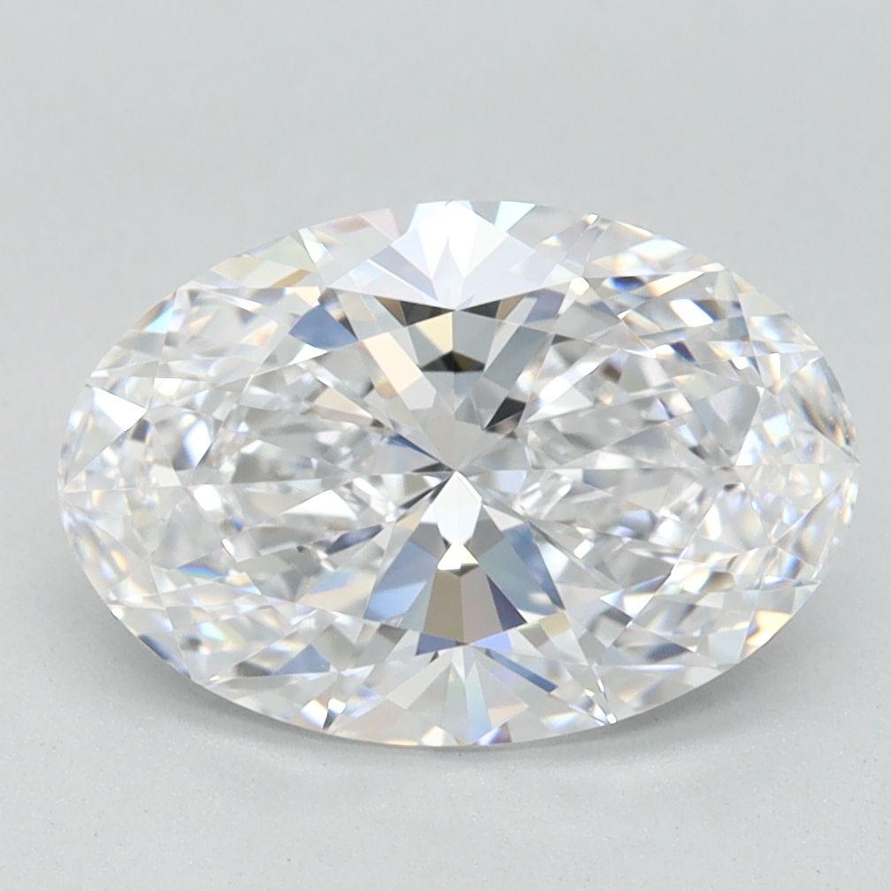 2.11 ct. oval Lab Grown Diamond front image
