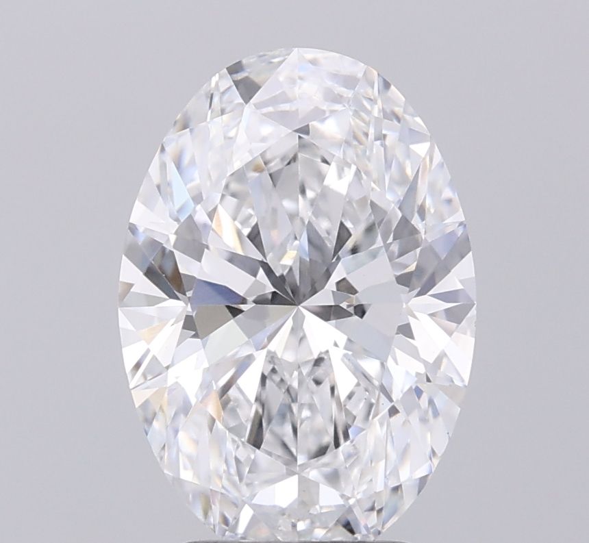 3.05 ct. oval Lab Grown Diamond front image