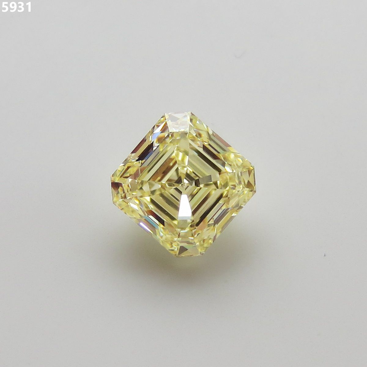 2.65 ct Asscher diamond