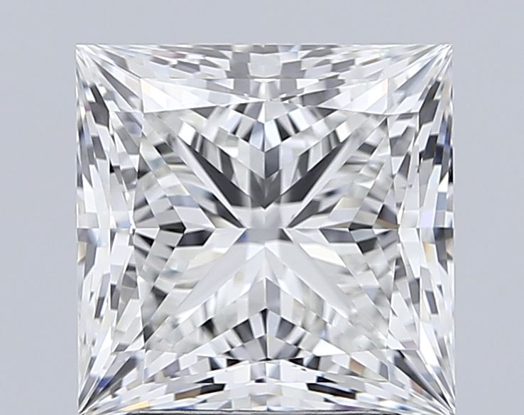 4.03 ct. princess Lab Grown Diamond front image