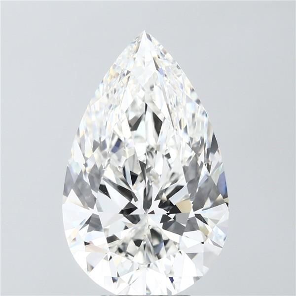 7.07 ct. pear Lab Grown Diamond front image