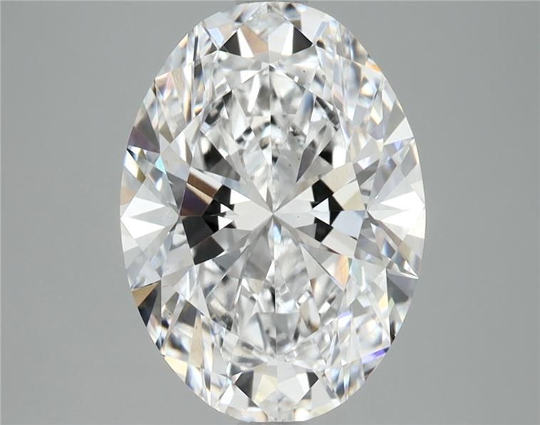 3.71 ct. oval Lab Grown Diamond front image
