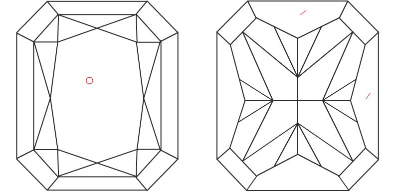 1.21 ct Radiant diamond